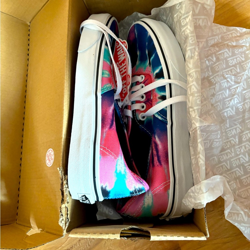 Tie dye Vans